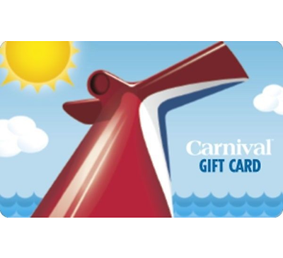 $100 Carnival Cruise Line Gift Card - Email delivery Без бренда