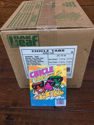 CHICLETS CHEWING GUM 5LBS Chicle Chew Tabs Tab Gum Chicklets 5 pounds Без бренда