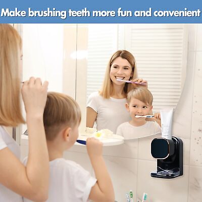 Upgraded Automatic Electric Toothpaste Dispenser Auto Toothpaste Dispenser with cambk - фотография #7