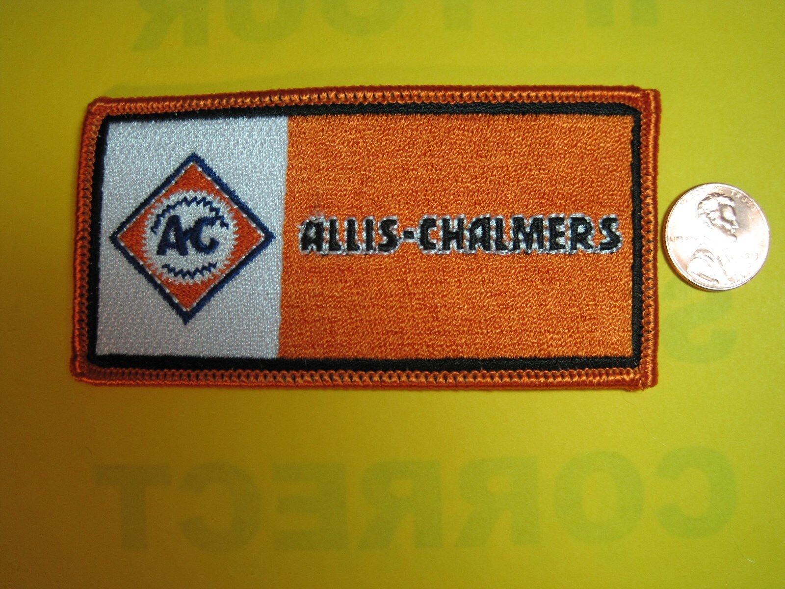 FARM TRACTOR PATCH ALLIS-CHALMERS TRACTOR LOOK AND BUY NOW FARM AND RANCH GEAR Без бренда