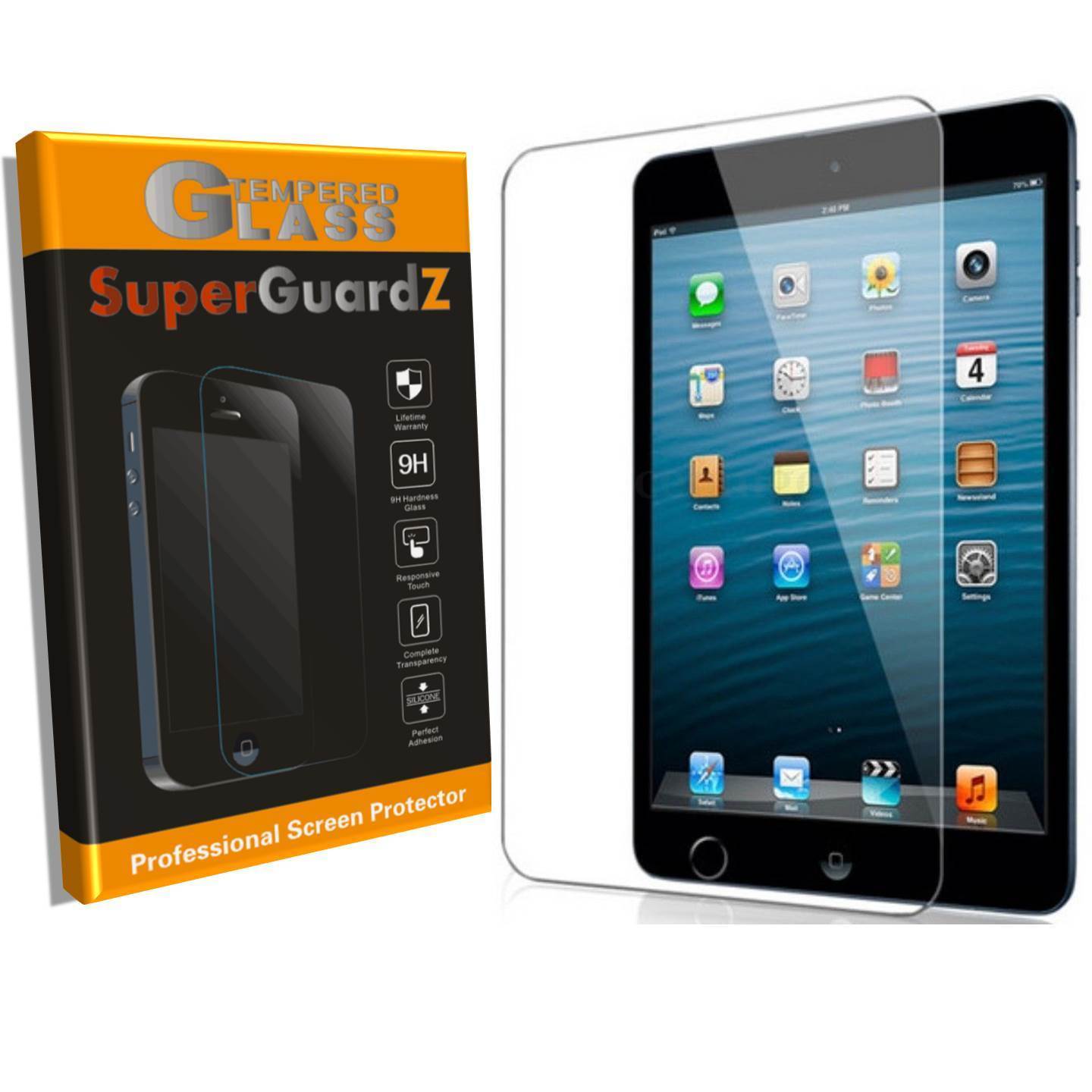 2X For iPad 9.7 (2018 / 2017) 5th 6th Gen /Air - Tempered Glass Screen Protector SuperGuardZ 7313293649235547