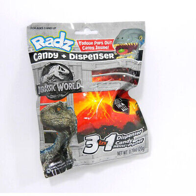 Lot of (74) Radz Jurassic World Park Fallen Kingdom Toy Dispenser & Poster Packs Radz DJ058572
