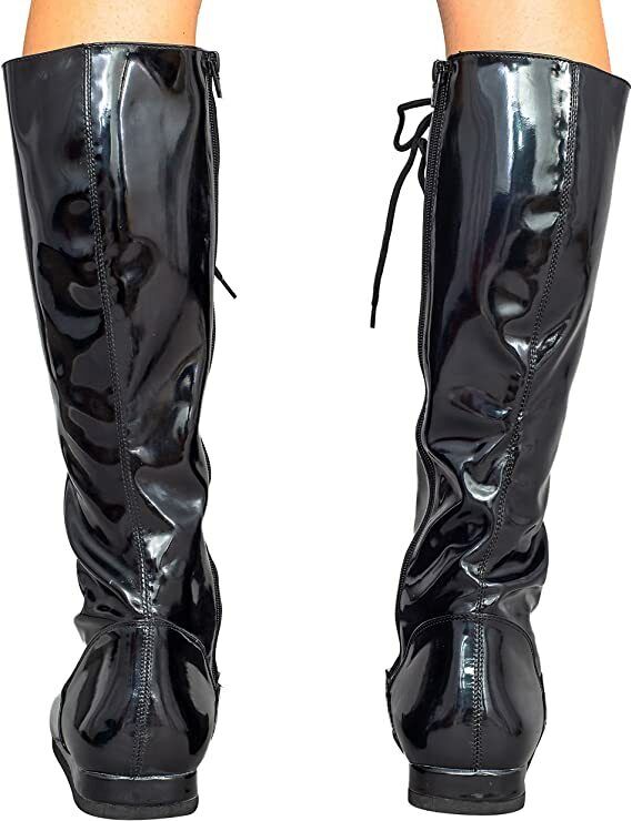 Adult Pro Wrestling Costume Lace-Up Zipper Boots Custom Made Multiple Color Costume Agent - фотография #11