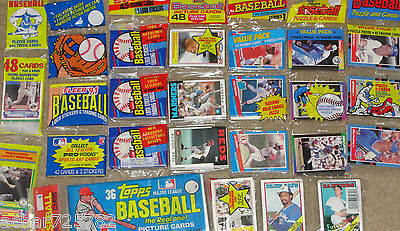 HUGE Lot of 100 Unopened Old Vintage Baseball Cards in Wax Cello Rack Packs Без бренда - фотография #7