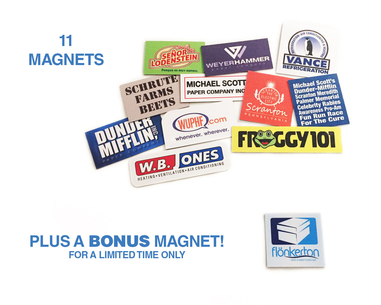 The Office Magnets 11 Total Dunder Mifflin  Без бренда - фотография #2
