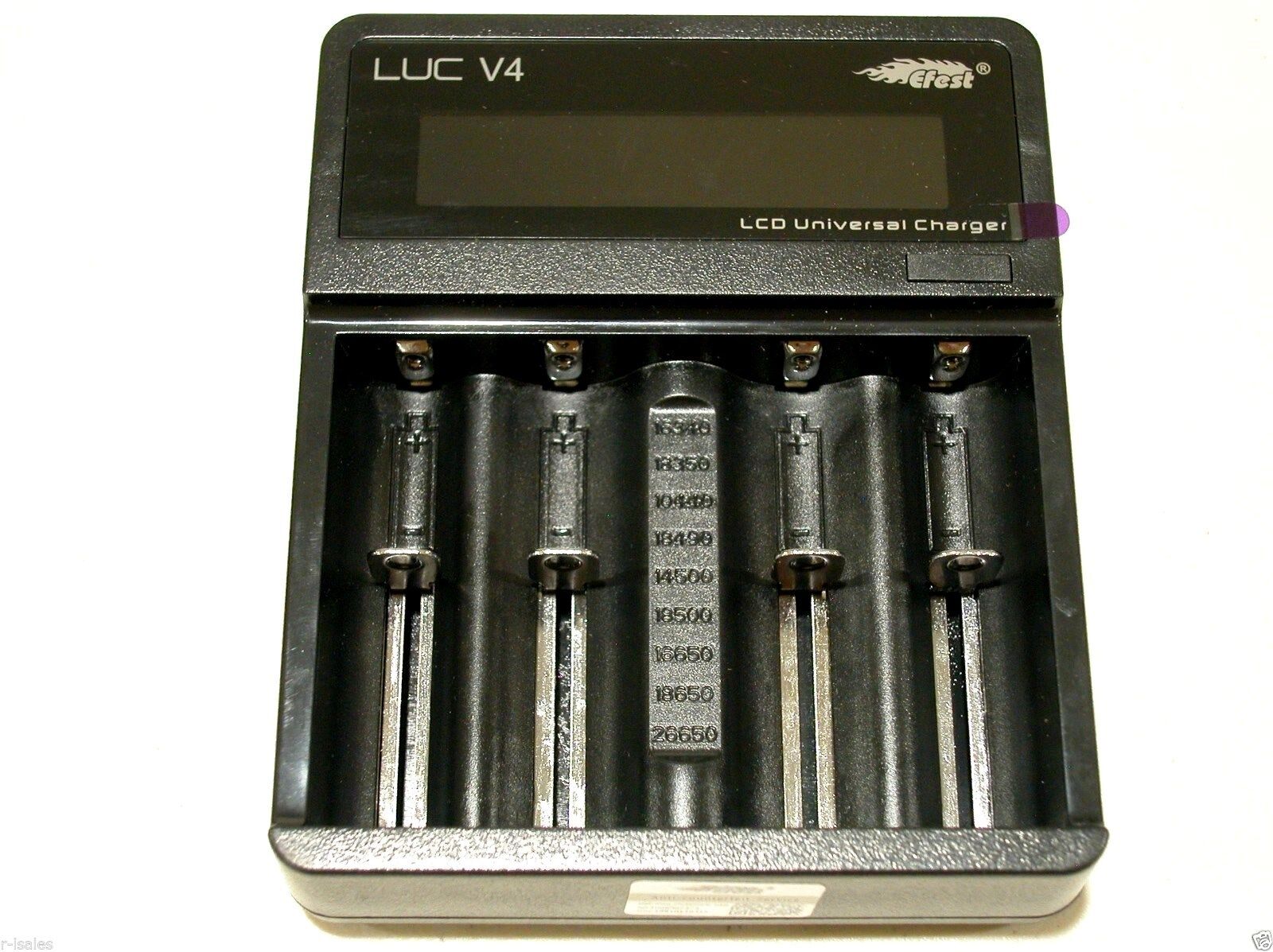 EFEST V4 LUC UNIVERSAL LCD CHARGER For 18650 1850014500 18350 16340 10440 3.7v  EFEST LUC V4 - фотография #2
