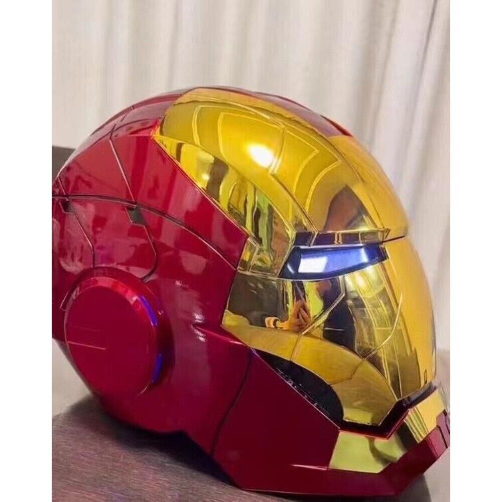 AUTOKING Iron Man MK5 Mask Helmet Golden Ver.Wearable Voice-control COSPLAY Unbranded