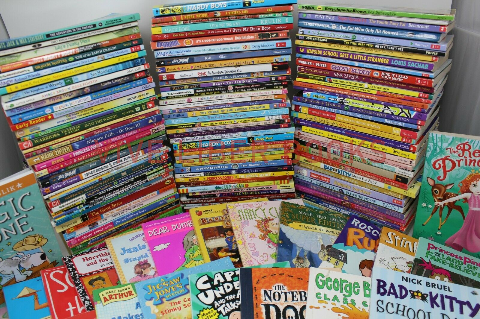 Bulk/Huge Lot of 50 of Children's Kids Chapter Books  - Random - Free Shipping! Без бренда - фотография #3
