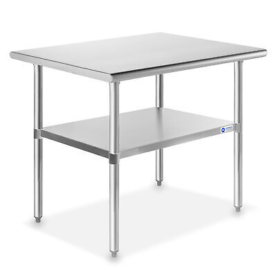Stainless Steel 36" x 24" NSF Commercial Kitchen Work Food Prep Table GRIDMANN Does Not Apply