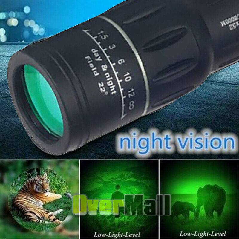 16x52 Zoom HD Vision Monocular Telescope Hunting Camera HD Scope + Phone Holder MUCH Does Not Apply - фотография #4