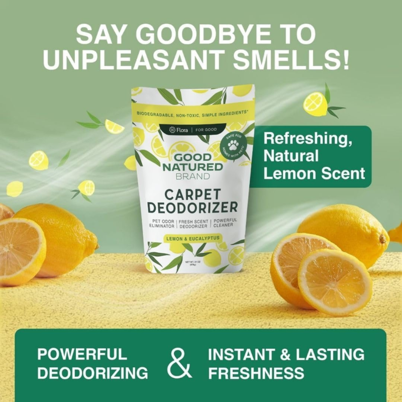 | Carpet Freshener & Deodorizer Powder | Pet Odor Eliminator for Strong Odor & P Good Natured Brand - фотография #2