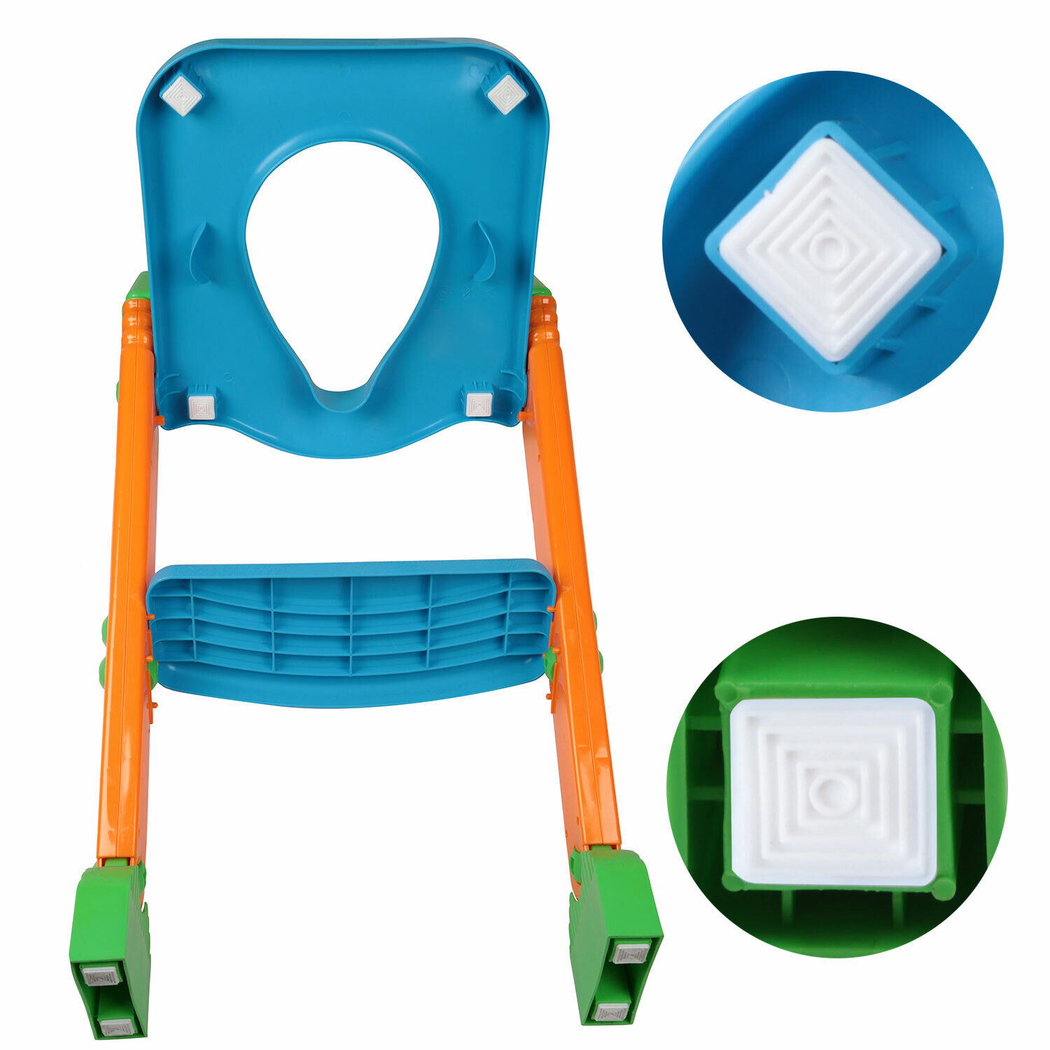 Potty Training Toilet Seat with Step Stool Ladder for Baby Toddler Kid +Handles iMounTEK GPCT850 - фотография #12