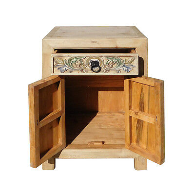 Chinese Rustic Raw Wood Side Table Cabinet cs1317 Handmade Does Not Apply - фотография #4
