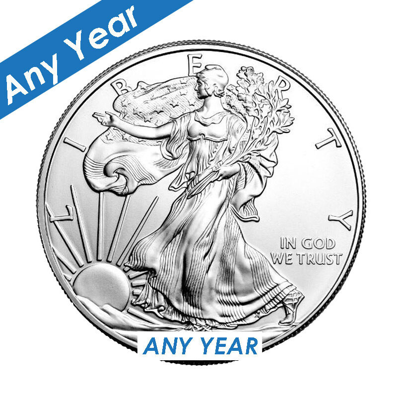 Silver American Eagle 1 oz. .999 fine silver American Eagles 1oz Coin US Mint - фотография #2