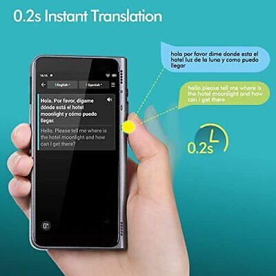 T1 Language Translator with 4" HD Screen,Support 40 Languages Photo Translation Unbranded Does Not Apply - фотография #4