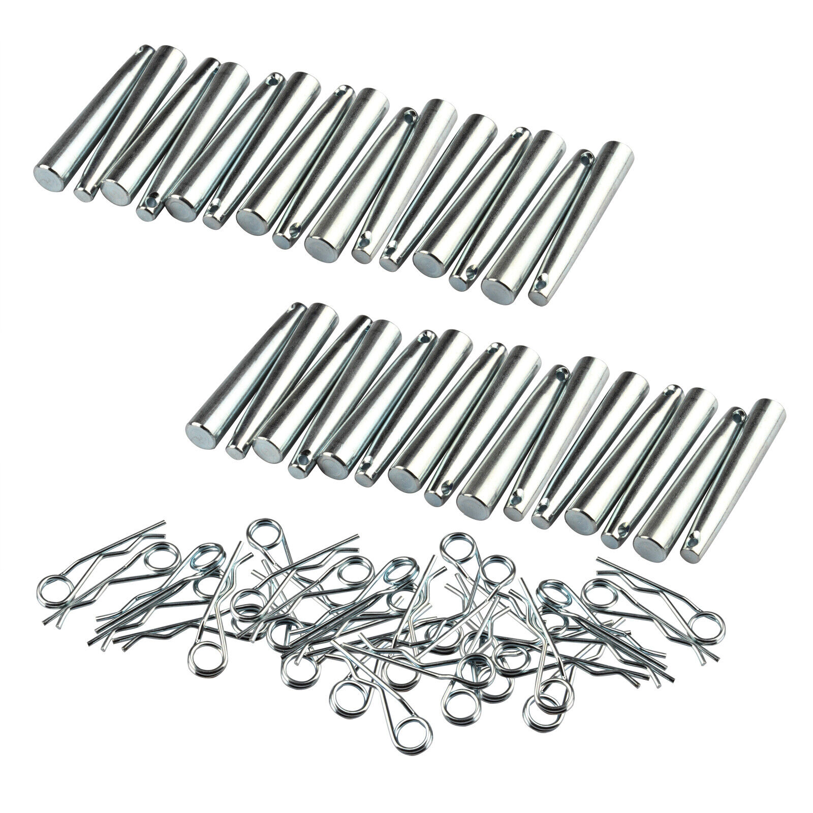 30Pcs Aluminum Conical Coupler Pins with R-Clip Truss Accessories 2.7 inch Pin Unbranded Does not apply
