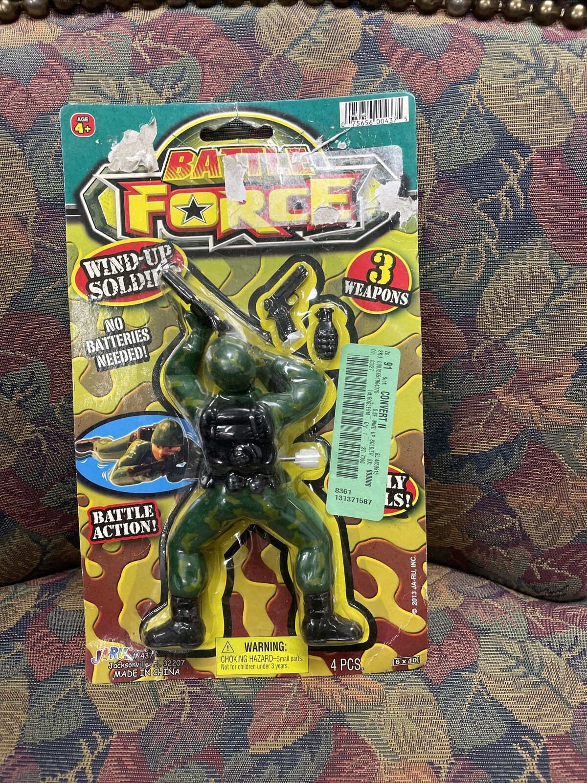 New In Pack Toy Wind Up Soldier By Battle Force Без бренда - фотография #5
