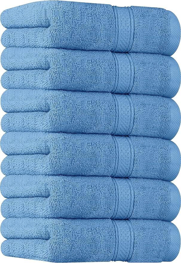 Premium Hand Towels 100% Combed Ring Spun 600 GSM Extra Large16x28 Utopia Towels Utopia Towels Does not apply
