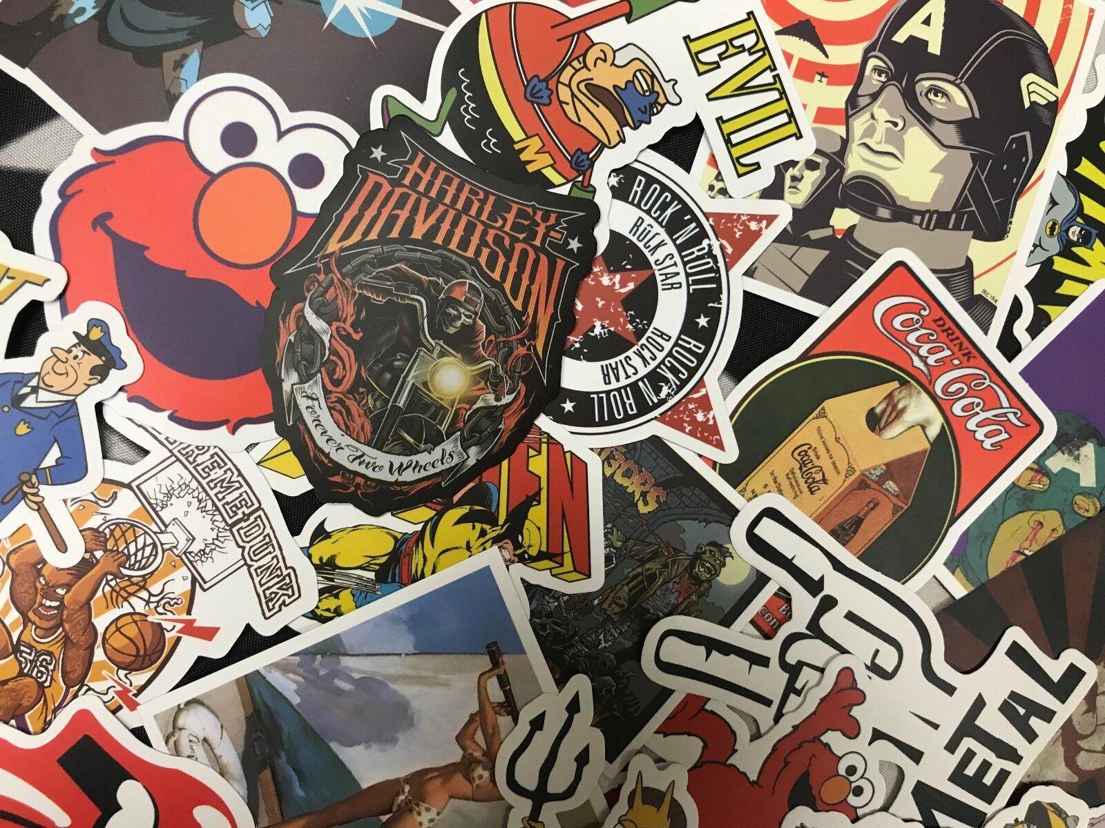 Lot 100 Random Vinyl Laptop Skateboard Stickers bomb Luggage Decals Dope Sticker Unbranded Does Not Apply - фотография #7