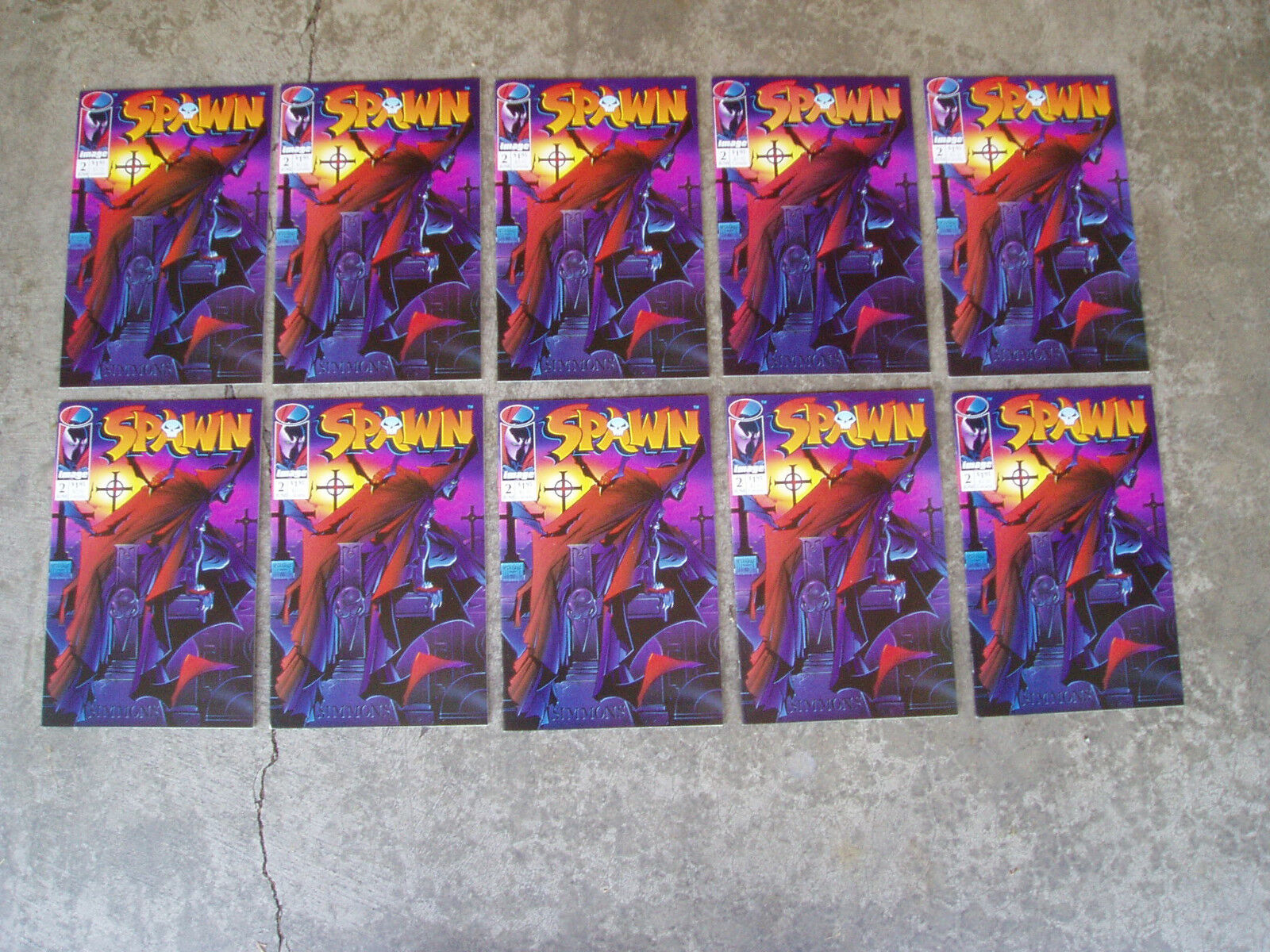 Spawn #2 - Todd Mcfarlane - 1st print - NM condition - 350 copies available.!!! Без бренда