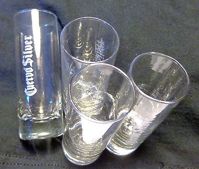 Jose Cuervo Tequila - Set of 4 Shot Glasses - Silver Lettering - NEW Без бренда - фотография #4