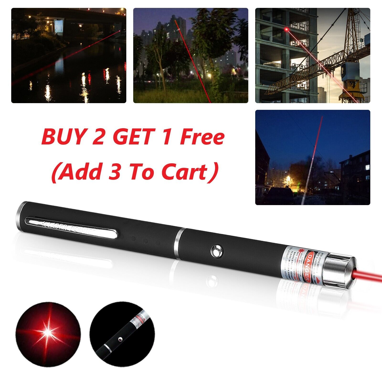 10Pcs 990Miles Red Laser Pointer High Power Visible Beam Light 650nm Lot Sky Wolf Eye Laser Pointer Pen - фотография #15