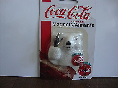 Coca-Cola Magnet Coca-Cola Bear Holding Coca-Cola Bottle COCA-COLA BEAR HOLDING COCA-COLA BOTTLE MAGNET