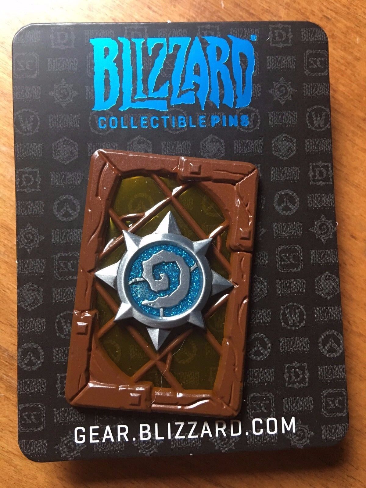 Blizzard Hearthstone Fireside Gathering Pin - Blizzcon 2015 - Tournament Prize! Без бренда
