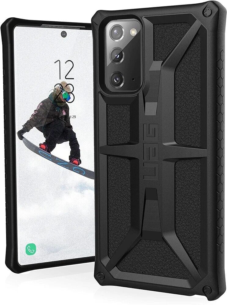 Urban Armor Gear (UAG) Monarch Series Samsung Galaxy Note20 5G- Black OEM URBAN ARMOR GEAR 212191114040 - фотография #8