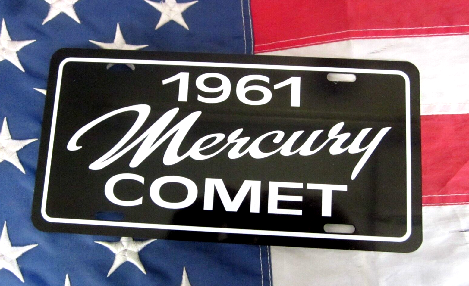 1961 Mercury Comet  License plate tag 61 MERC sub compact Без бренда Comet GT