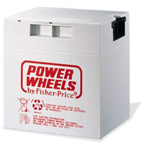 NEW 00801-0638 Battery 12 Volt Gray  Genuine Power Wheels Fisher Price Grey 12V Fisher-Price 74777 - фотография #3