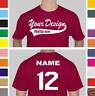 12 Custom Screen Printed Baseball Team T-Shirts Jerseys Без бренда
