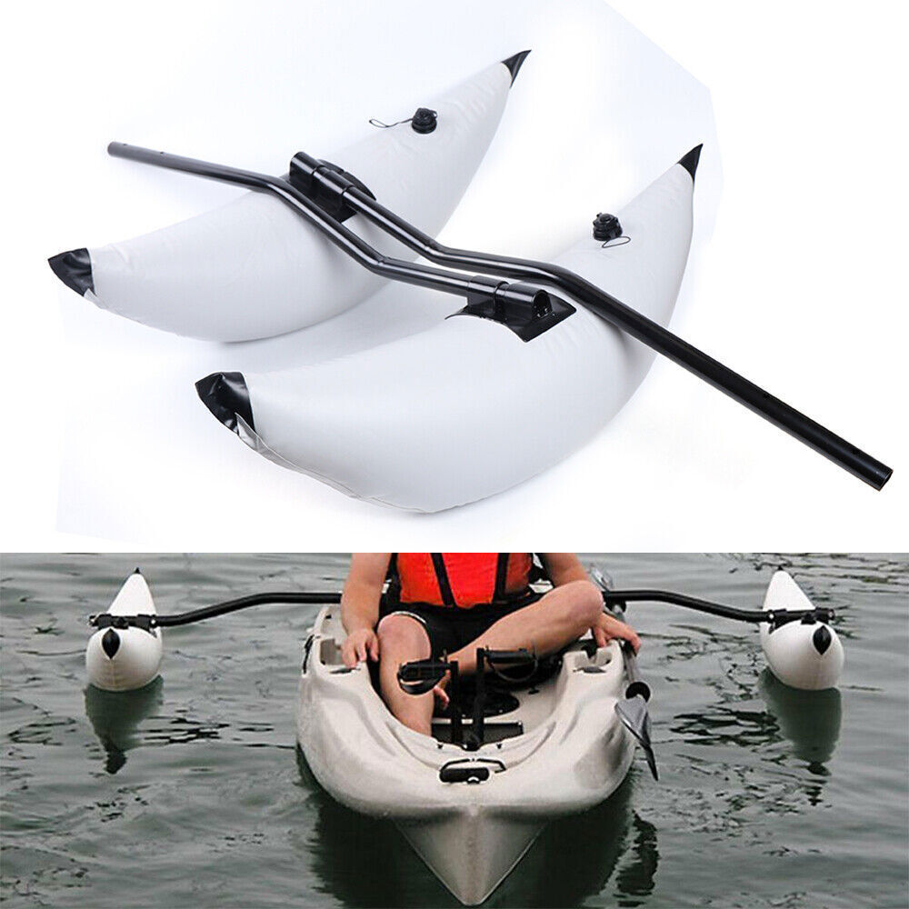 Kayak Canoe Outrigger Stabilizer PVC Inflatable Pontoon Fishing Float Tube Kit Unbranded Does Not Apply - фотография #11