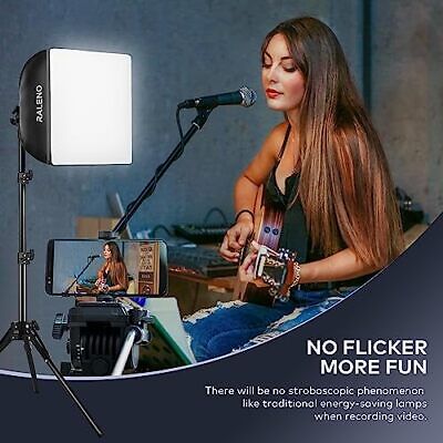 RALENO Softbox Lighting Kit, 16'' x 16'' Photography Studio Equipment PS075 Does not apply Does Not Apply - фотография #5