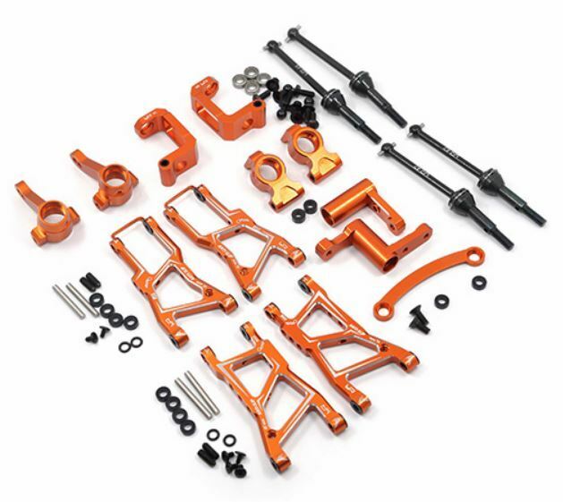 Yeah Racing RSS3-S01OR Orange Aluminum Essential Conversion Kit HPI RS4 Sport 3 Yeah Racing RSS3-S01OR