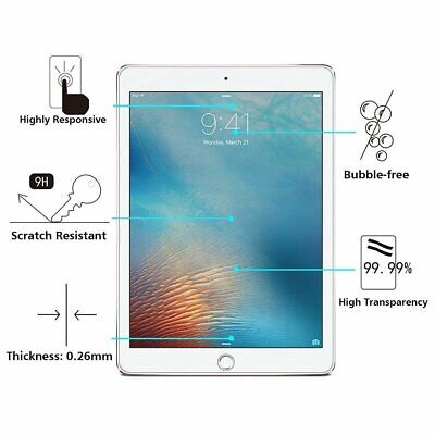 Tempered Glass Screen Protector For Apple iPad 2 3 4 5 6 Air Pro Mini iPhone 5S MagicGuardz® Does Not Apply - фотография #2