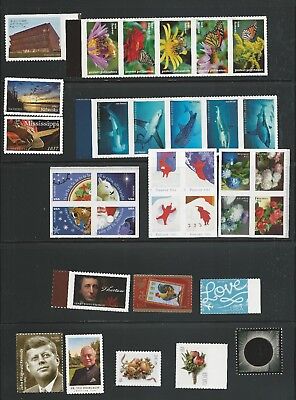 2017 US Commemorative Stamp Year Set Mint NH as the scans show Без бренда