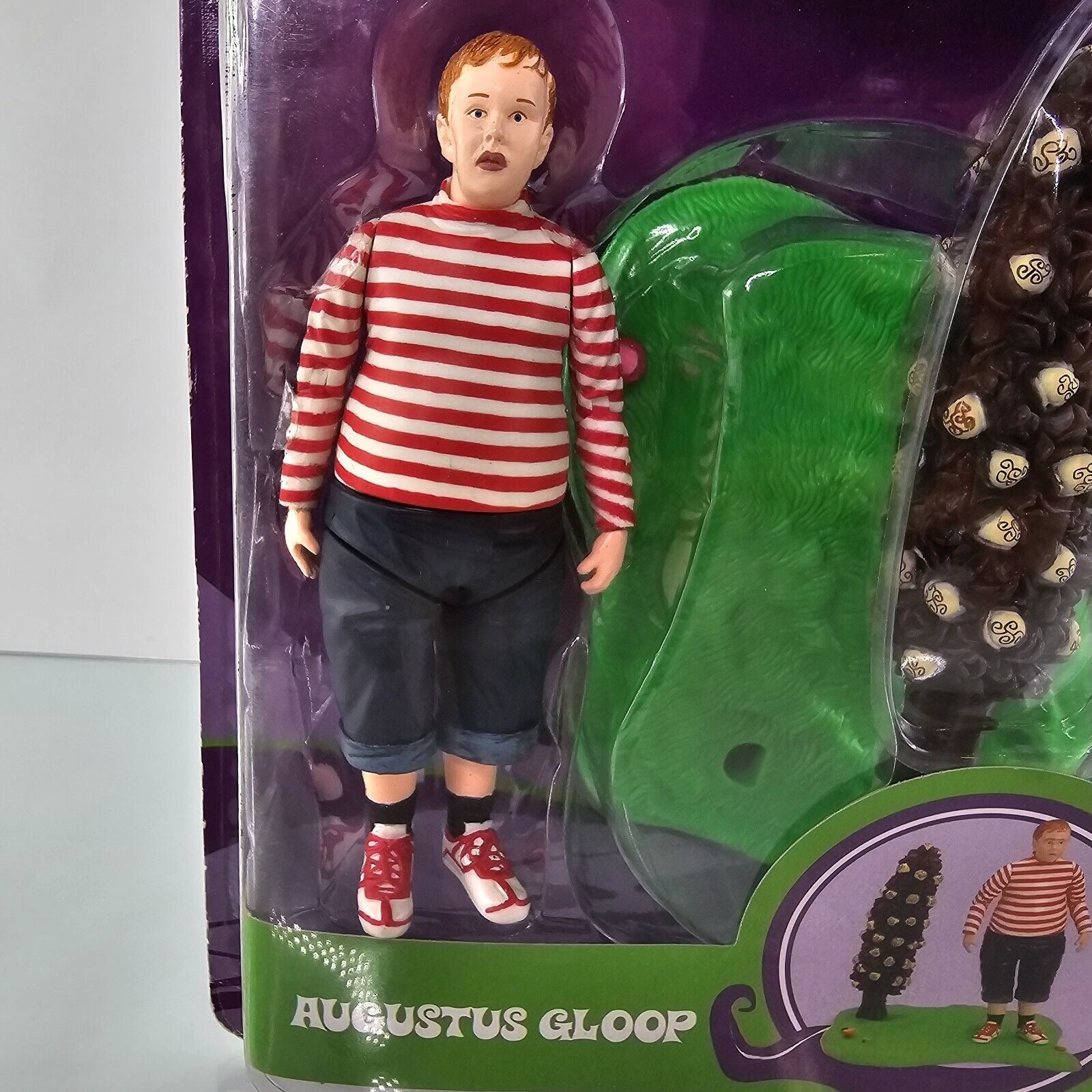 AUGUSTUS GLOOP Charlie & The Chocolate Factory Figure Willy Wonka Candy RARE NEW Medicom Toy - фотография #3