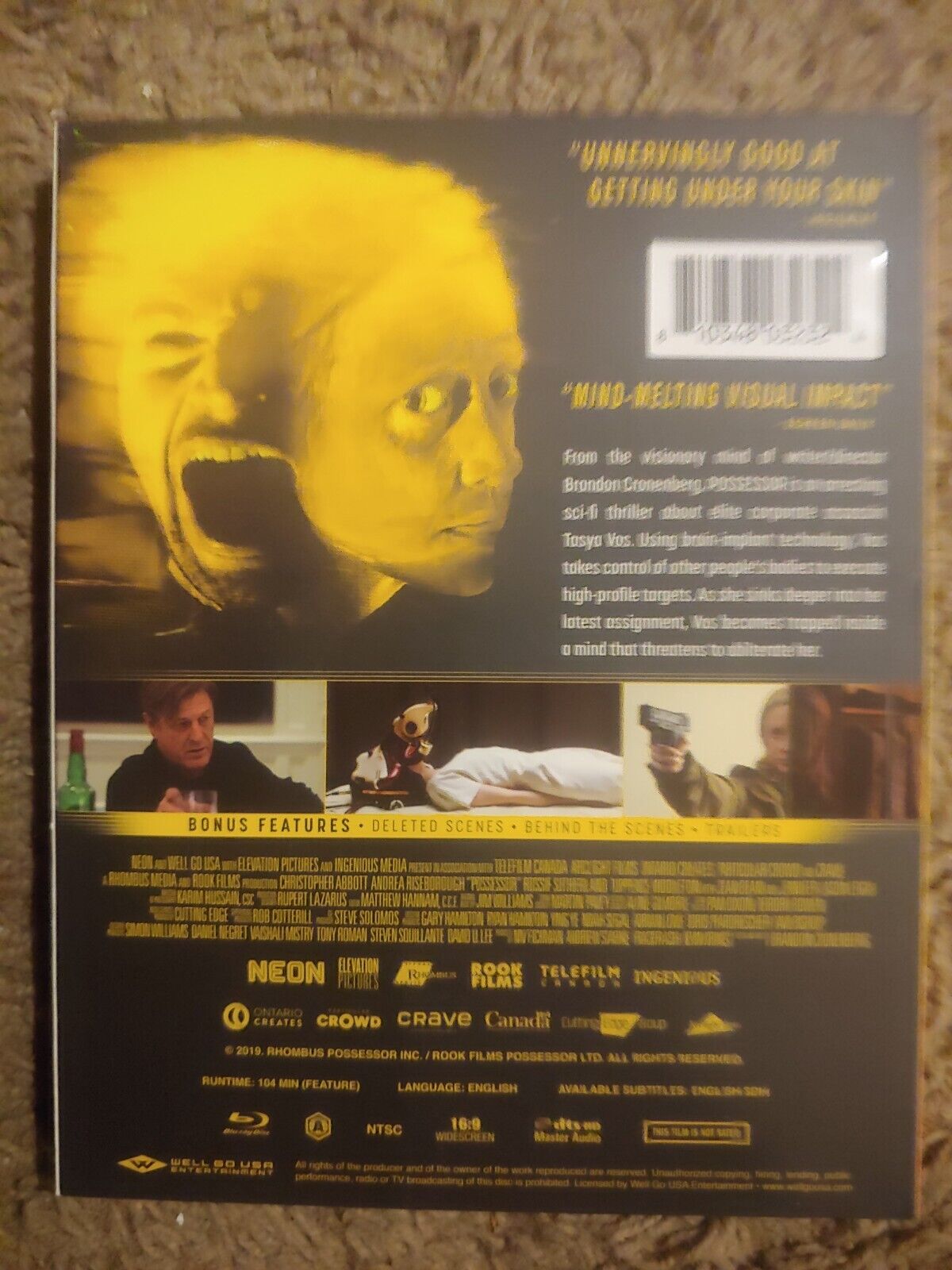 Possessor: Uncut (Blu-ray, 2020) With OOP Slipcover NEW SEALED Без бренда - фотография #3
