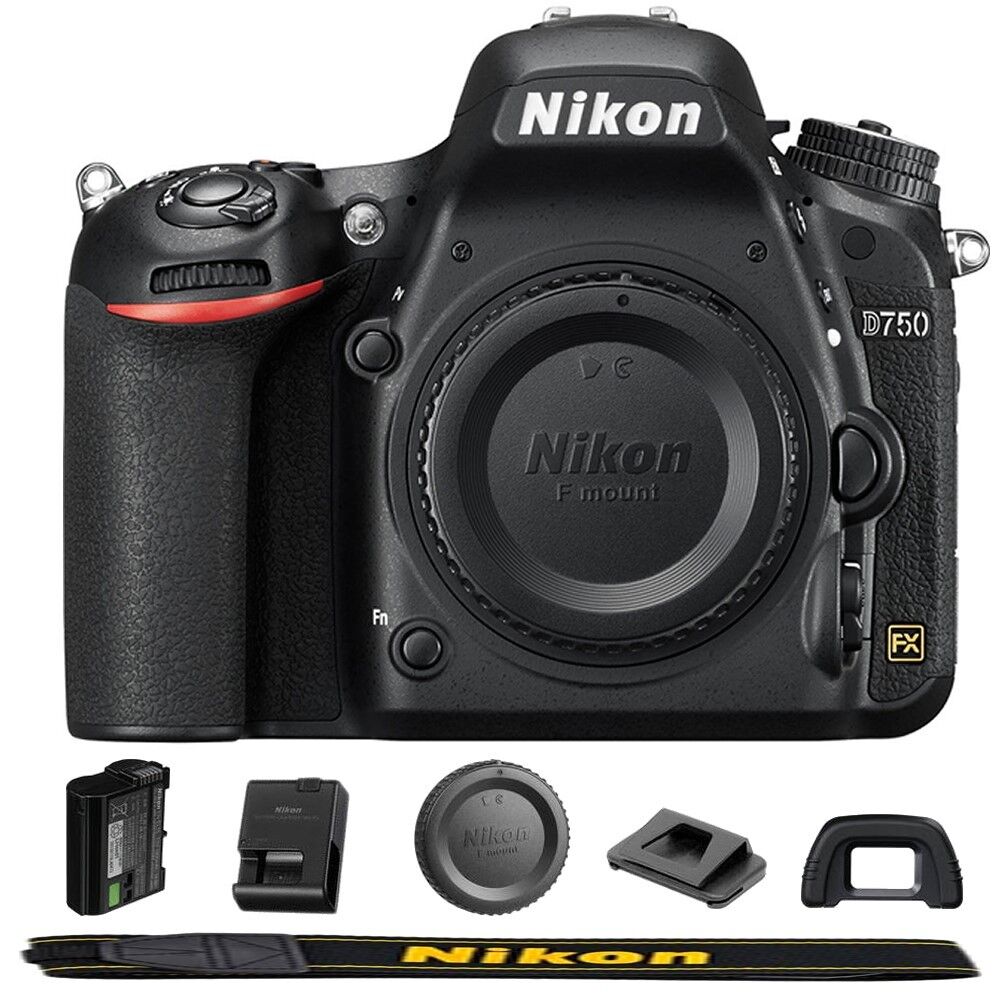 Nikon D750 24.3 MP FX Full HD 1080p Video Digital SLR Camera Body (No WiFi) Nikon 1543