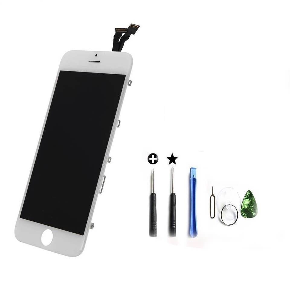 OEM White LCD Display+Touch Screen Digitizer Assembly Replacement for iPhone 6 Gadget Apple Does Not Apply - фотография #5