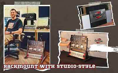 Studio Rack Mount Stand - GRIFFIN Recording Mixer Equipment Gear Case Network DJ Griffin SMRS657 - фотография #6