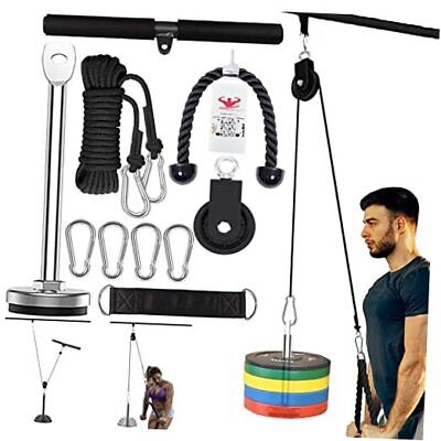  Cable Pulley System Upgraded DIY LAT and Lift Weight Pulley Nylon 100'' Does not apply Does Not Apply