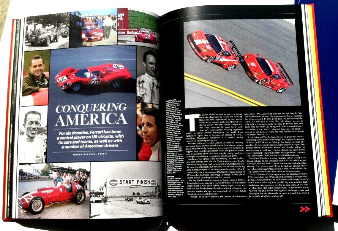 Ferrari 60th Anniversary Hardback Coffee Table Book 208457 Ferrari PHL Rare!!! Ferrari - фотография #6