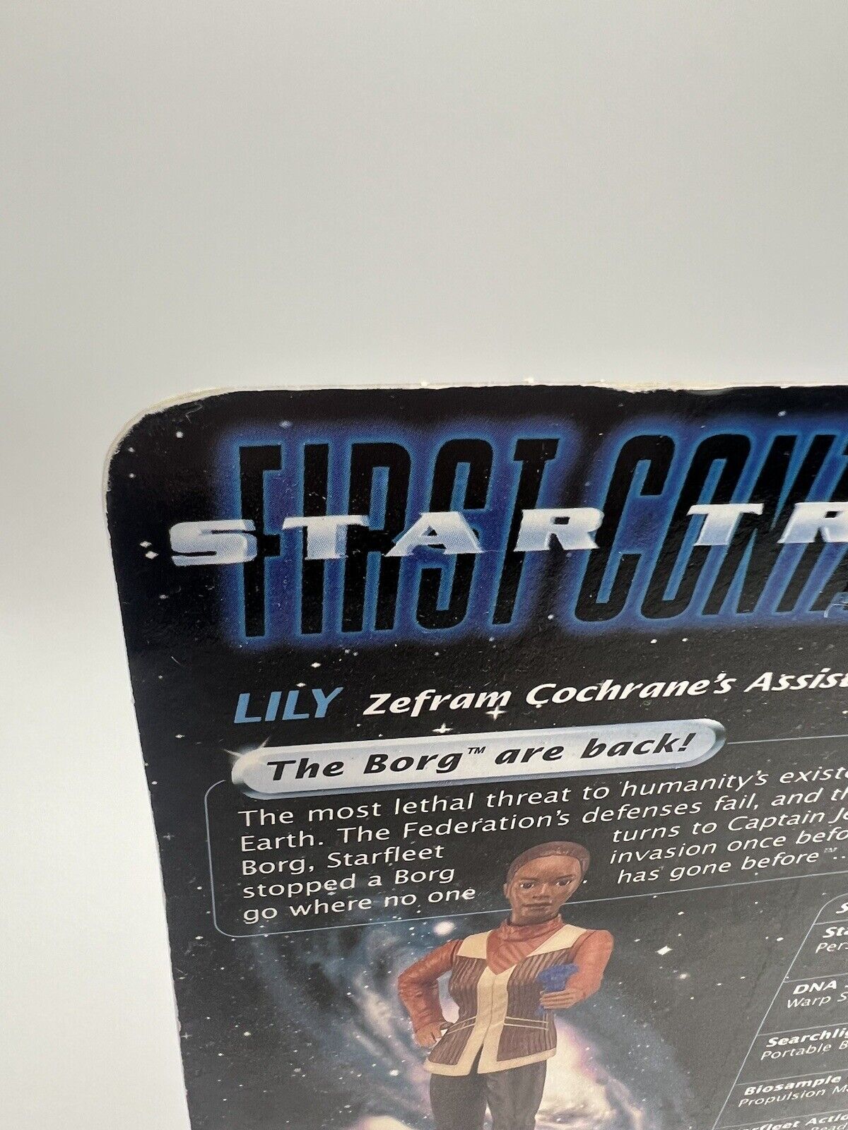 Star Trek First Contact Lily Action Figure Playmates 1996 NEW IN BOX Playmates Toys n/a - фотография #16