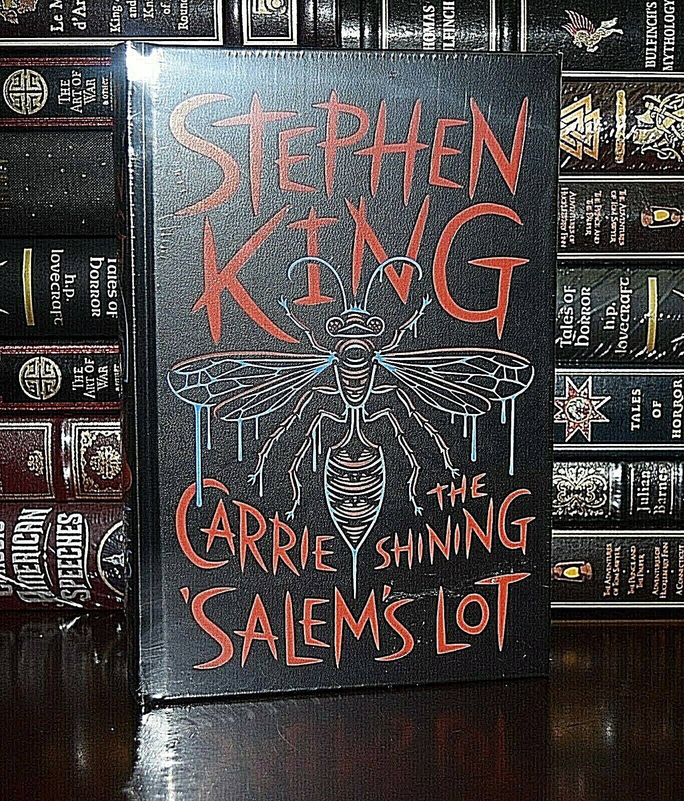 New Novels Stephen King Sealed Leather Bound Carrie Shining Salem's Lot Deluxe Без бренда