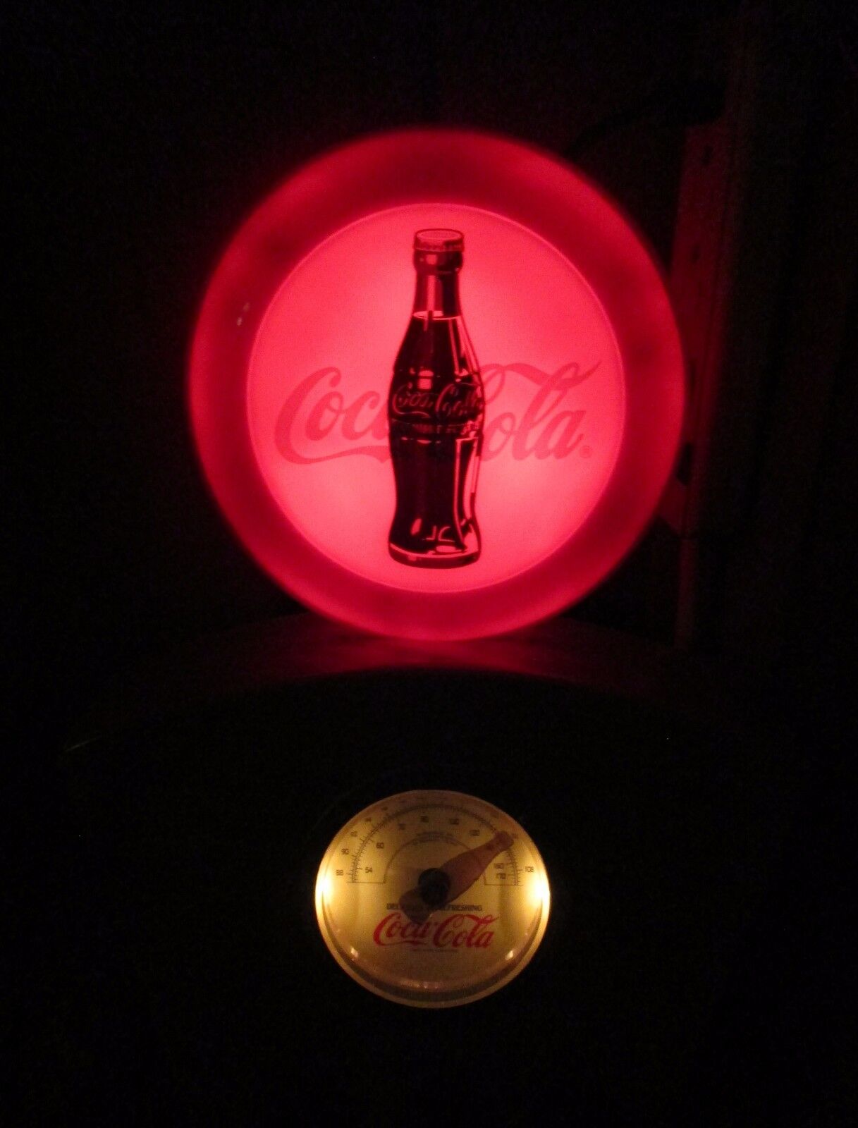 Coca Cola Radio AM / FM Original Box Antique Style 1934 Light Up Icon Dial 15" H Coca-Cola - фотография #4