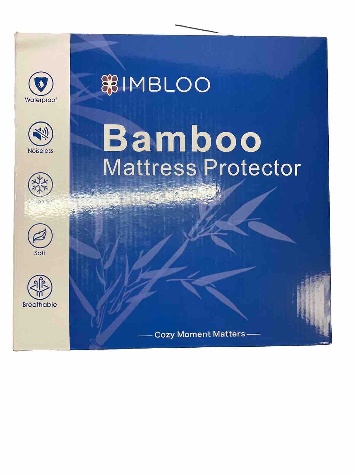 Imbloo Bamboo Matress Protector Twin Mattress Imbloo
