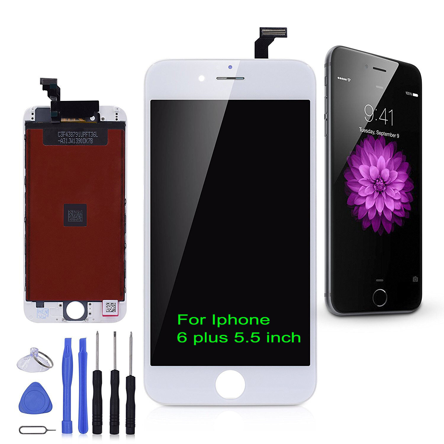 For  iphone 6 plus 5.5" screen replacement Display Digitizer assembly with tools TR TR-0006P-007