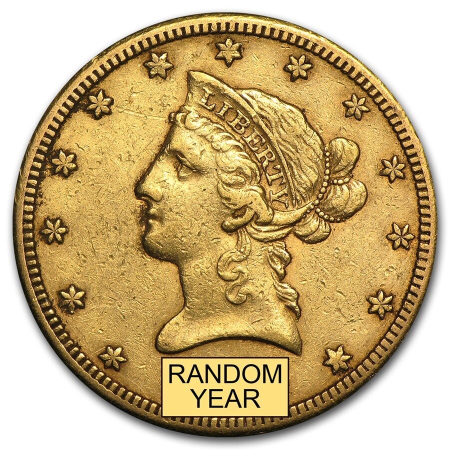 $10 Liberty Gold Eagle XF (Random Year) - SKU #160047 US Mint 160047
